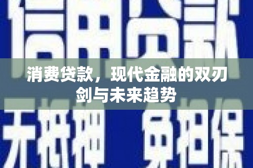 新庄消费贷款，现代金融的双刃剑与未来趋势