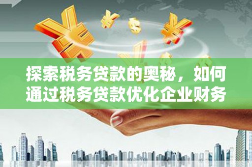 新庄探索税务贷款的奥秘，如何通过税务贷款优化企业财务