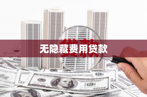 新庄无隐藏费用贷款
