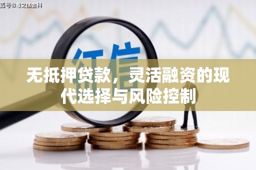 新庄无抵押贷款，灵活融资的现代选择与风险控制