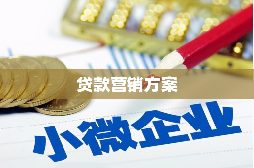 新庄贷款营销方案