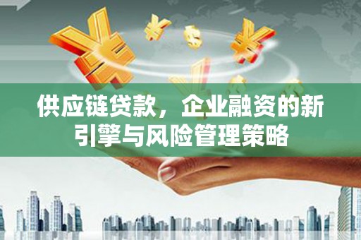 新庄供应链贷款，企业融资的新引擎与风险管理策略