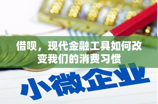 新庄借呗，现代金融工具如何改变我们的消费习惯