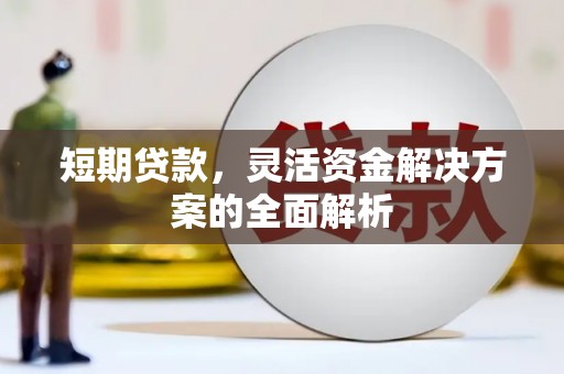 新庄短期贷款，灵活资金解决方案的全面解析