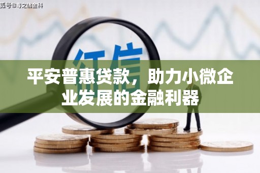 新庄平安普惠贷款，助力小微企业发展的金融利器